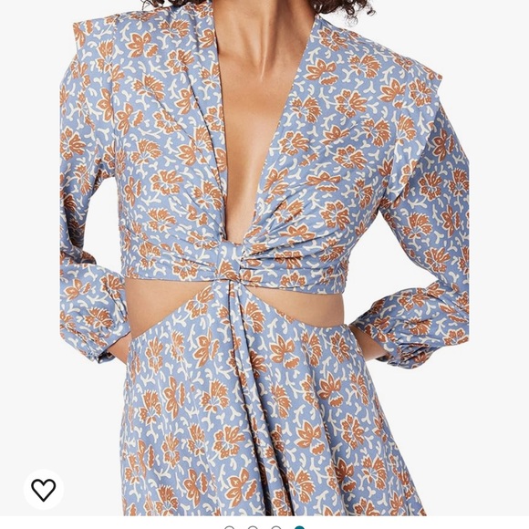 Joie Women's Maeve Dress in Country Blue Multi - Picture 2 of 11